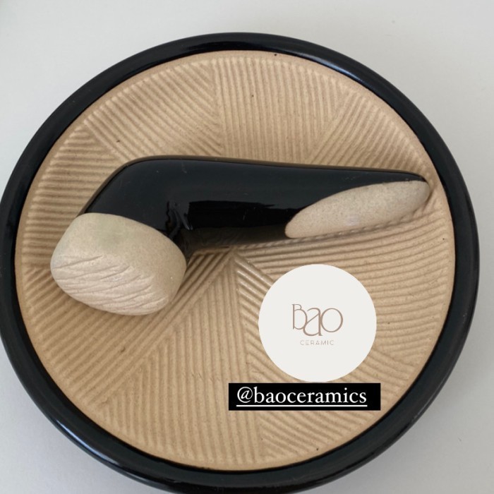 Dheao New Produk Cobek Keramik Kecil