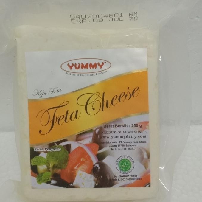 

yummy feta cheese 250 gram GM