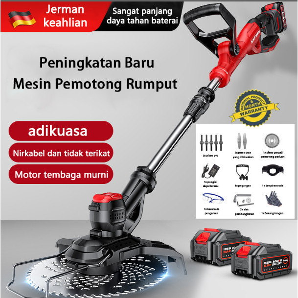 TERBATAS Mesin Potong Rumput 24V/48V Mesin Pemotong Rumput mesin rumput baterai