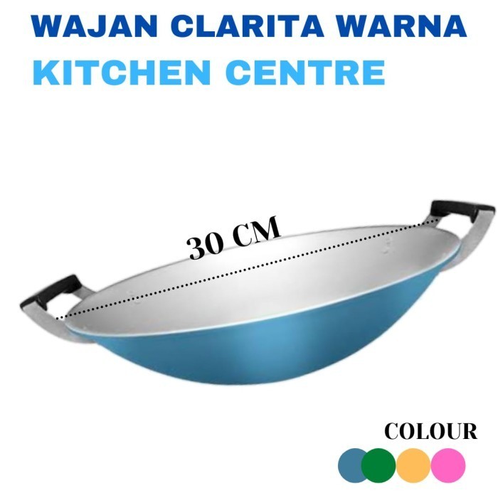 Maspion Wajan Clarita Wajan Warna Wajan Anti Lengket Ukuran 30 Cm