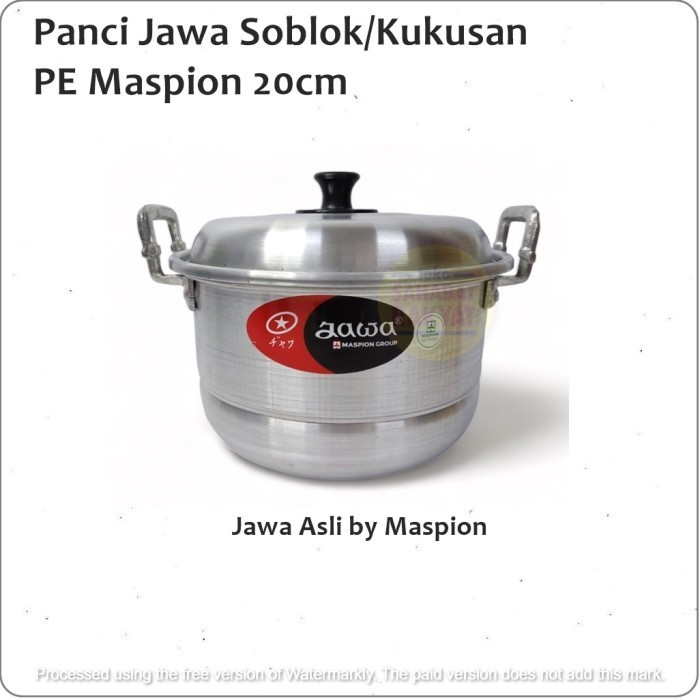 Panci Soblok/Kukusan/Steamer Jawa Pe 20 Maspion