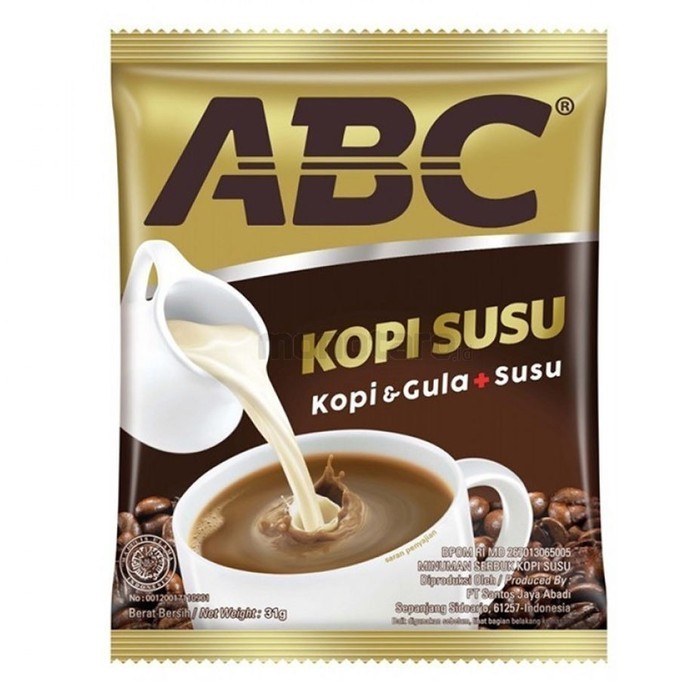 

Kopi Abc Susu Renceng 10 Sachet