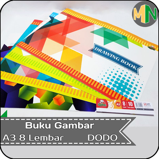 

Buku Gambar A3 8 Lembar 10 Buku DODO