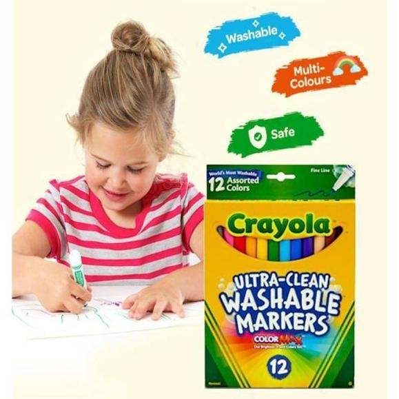

Ultra Washable Fine Line Marker - Spidol warna anak