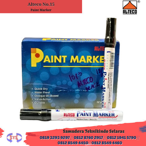 

No.15 Paint Marker Warna Black