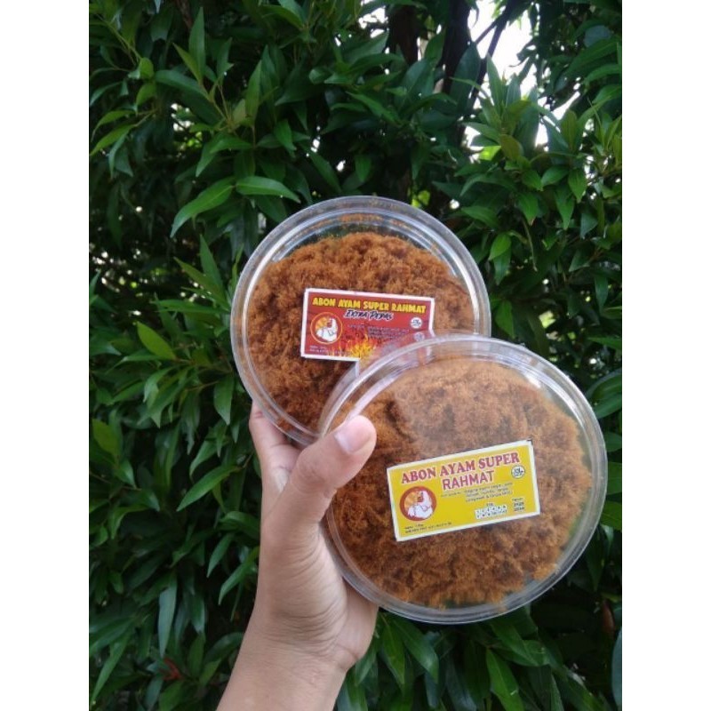 

Abon Ayam Pak Rahmat 120 gr toples original pedas