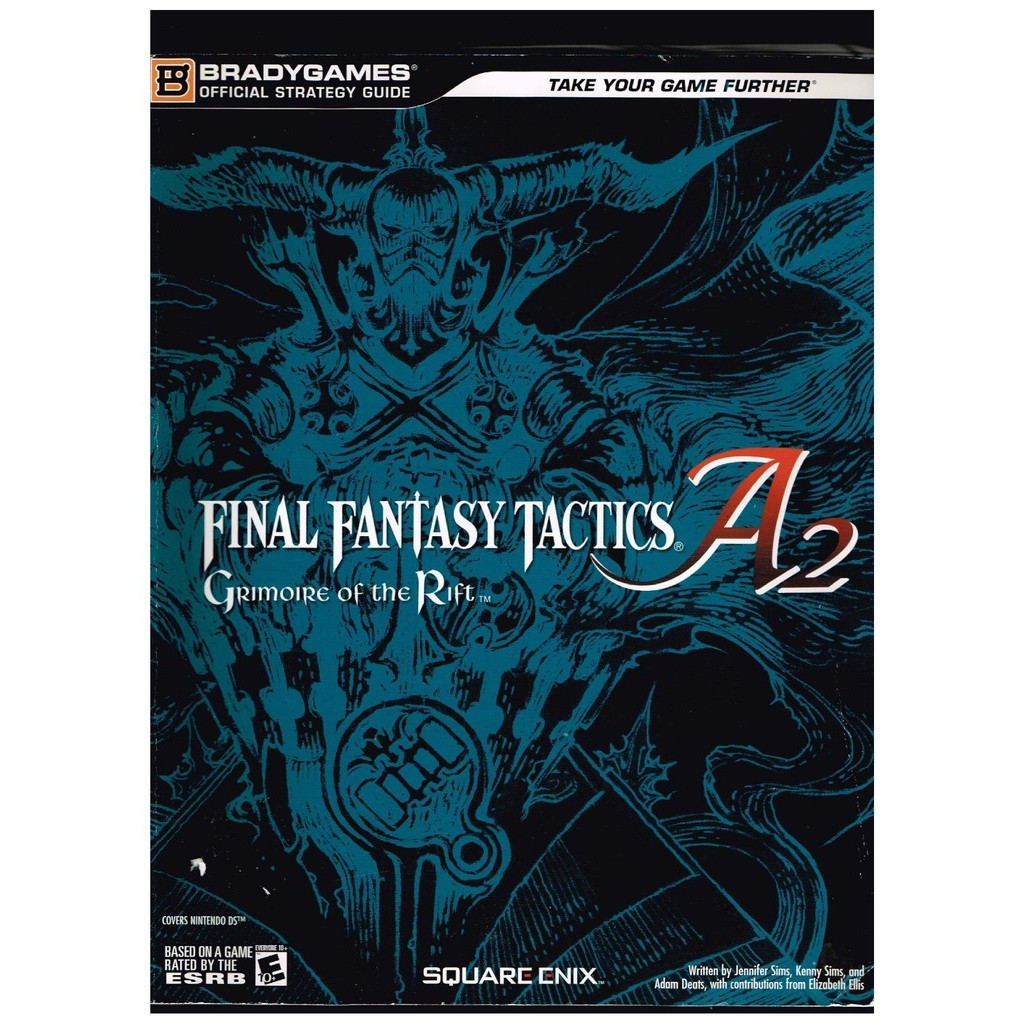 

Final Fantasy Tactics A2 (Official Strategy Guide) ( D )