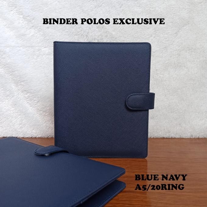 

BINDER POLOS EXCLUSIVE WARNA BLUE NAVY A5 DAN B5