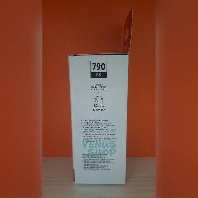 

CANON TINTA BOTOL GI790 BLACK / TINTA REFILL GI 790 HITAM ORIGINAL