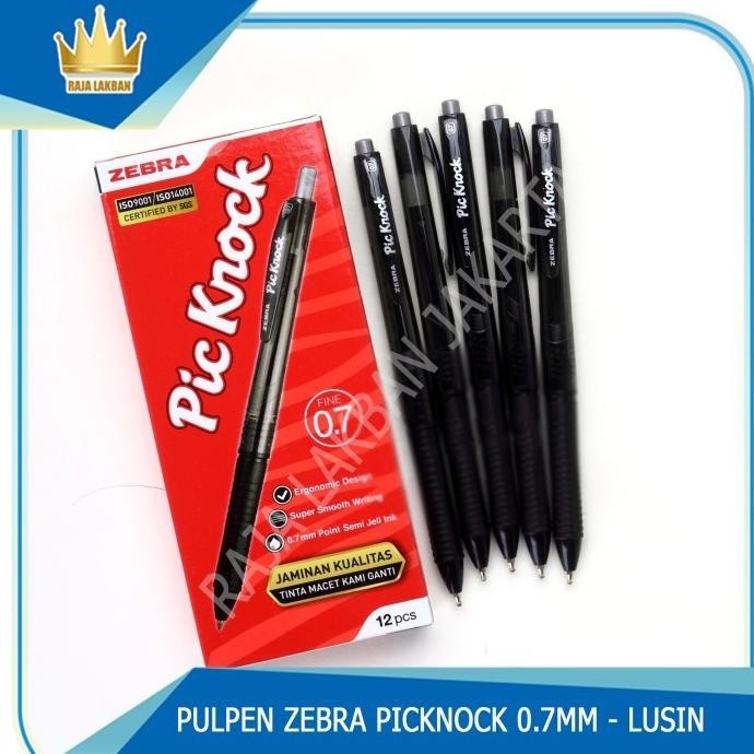 

Pulpen / Pen Zebra PICKNOCK 0.7MM PER LUSIN
