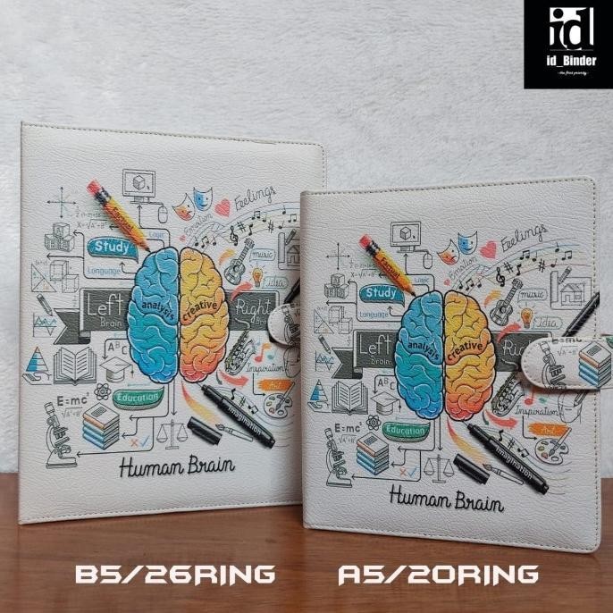 

BINDER PRINTING MOTIP HUMAN BRAIN A5/RING 20, B5/RING 26