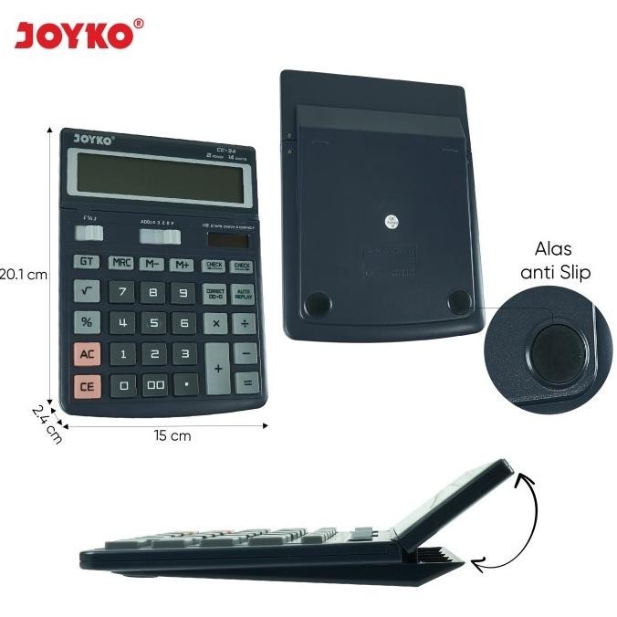 

Calculator / Kalkulator Joyko CC-34 / 14 Digits / Check Correct
