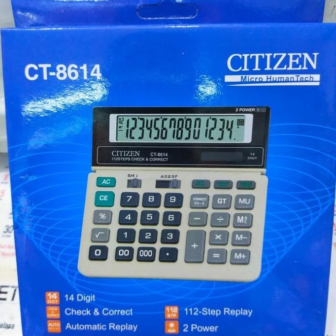 

kalkulator citizen sdc 8614 best seller
