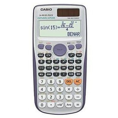 

Kalkulator calculator scientific casio fx-991 ID PLus fx991id plus ori