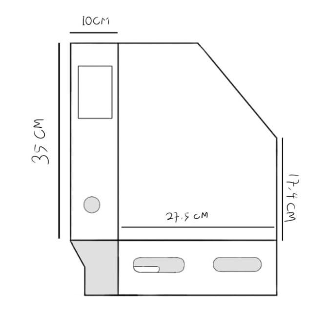 

Box File Bantex 4011-10 (BLACK) Folio 10 cm Magazine File