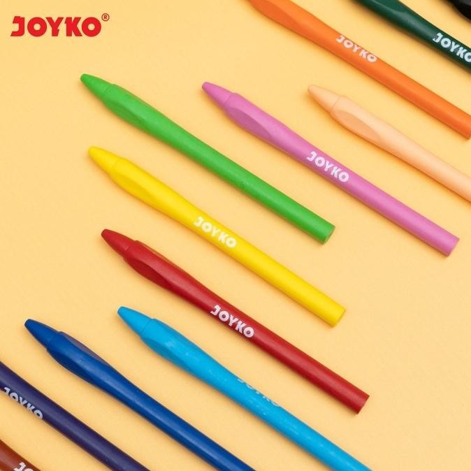 

Krayon Bersih Clean Crayon Joyko CLCR-12 12 Warna