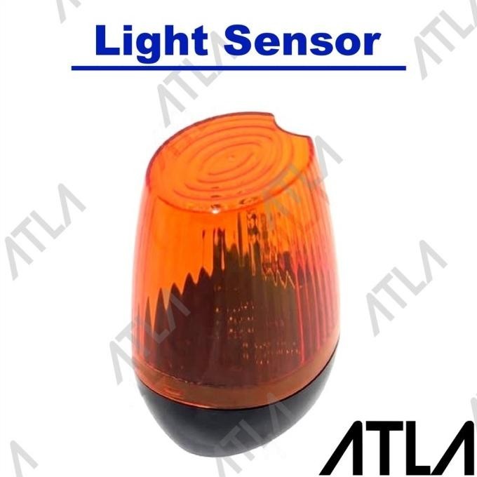 Lampu Penanda Sensor Buka Tutup Pintu Pagar Otomatis Dorong Kupu-Kupu