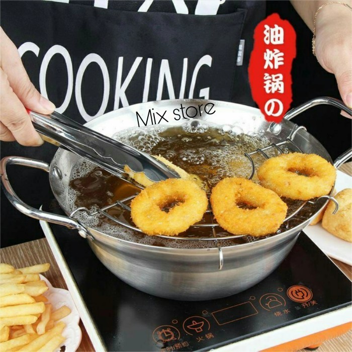 Wajan Penggorengan Stainless Stell Wajan Penggorengan Induksi