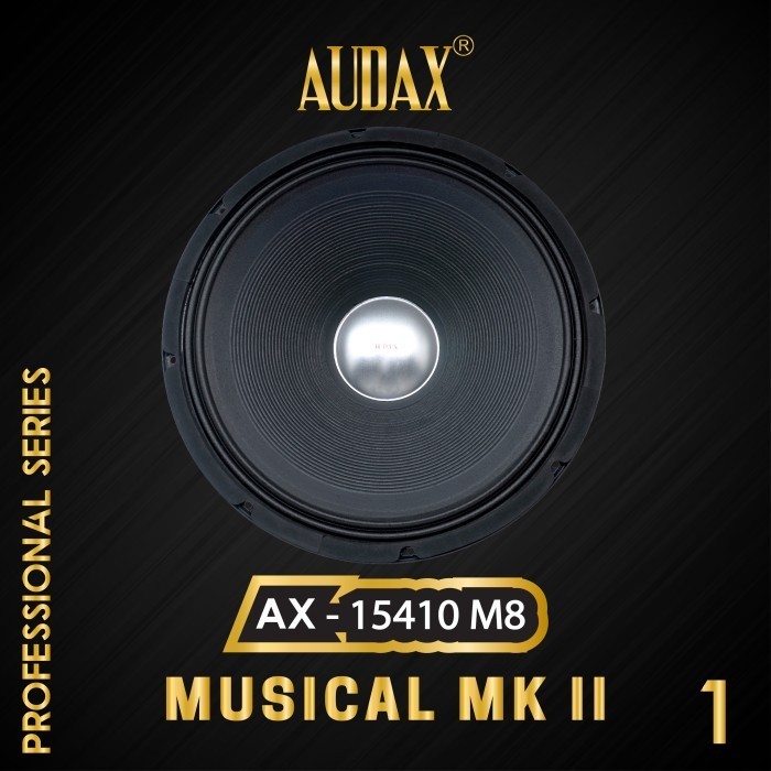 Speaker Pasif 15" Audax Ax-15410 M8 Full Range Professional Series