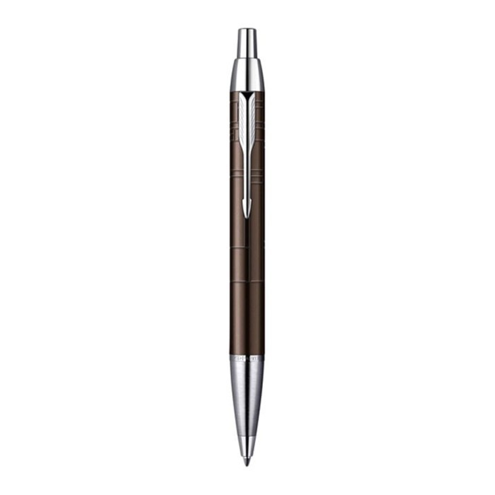 

Parker IM Premium Metal Brown Chrome Trim Ballpoint