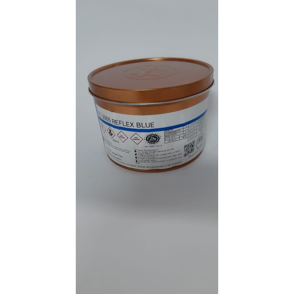 

Tinta Offset / Tinta cetak Biru Reflex