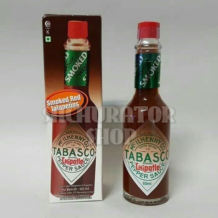 

Saus Bumbu Cabai Tabasco D Red Jalao Chipotle Sauce 60 M