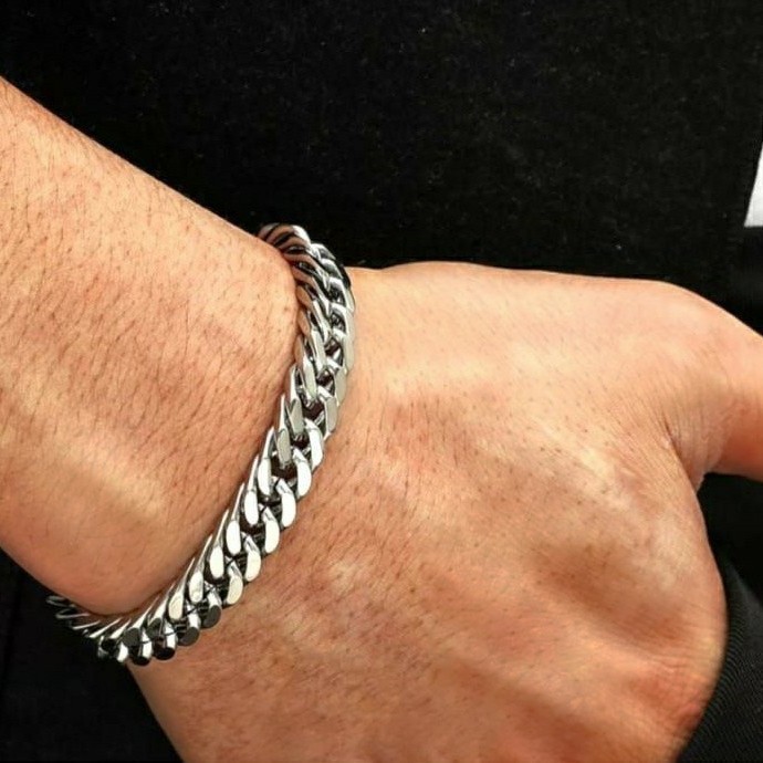 Haf Gelang Rantai Pria Gelang Sisik Naga Pria Gelang Titanium Pria