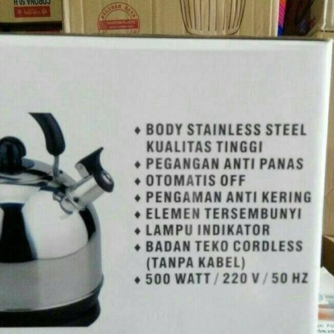 Electric Kettle / Teko Listrik Stainless U.T.U 5Liter Teko 5 Liter Gabriellayuliantiseller