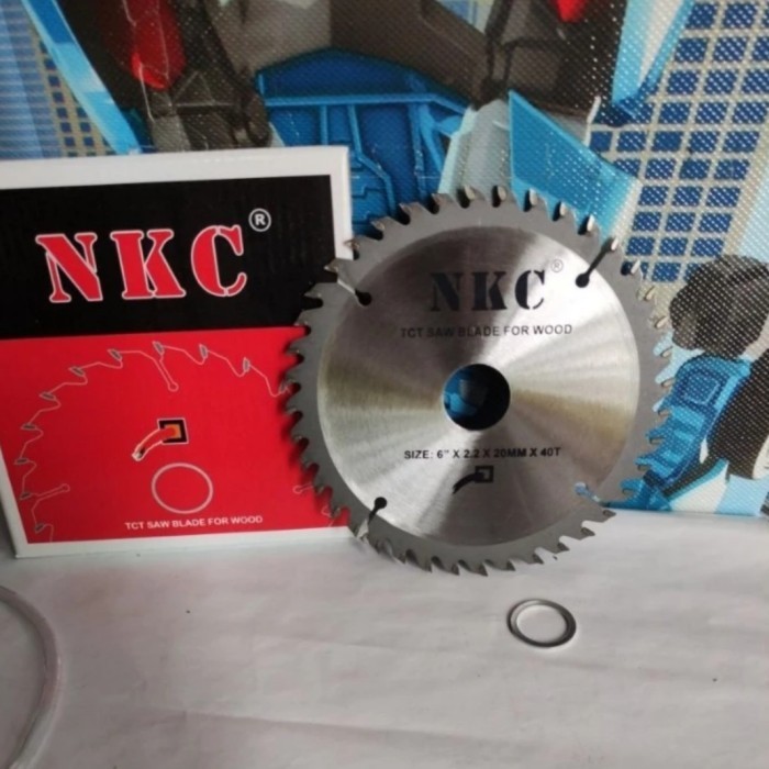 Promo Mata Potong Kayu Circular Saw NKC TCT Sirkel Gergaji Saw Blade 6 in 6"