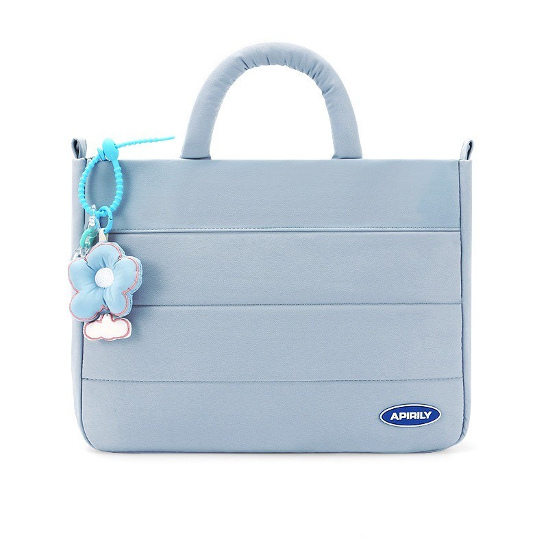 

MINGKE 【Hadiah Gratis】 Tas Laptop 13 14 15.6 Inci Tas Tangan untuk Wanita Ringan Tahan Guncangan Tahan Air Siswa Bergaya