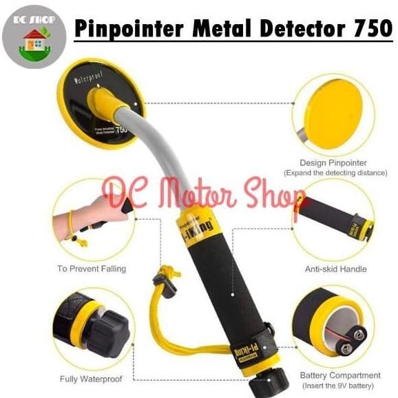 Pi-Iking 750 Waterproof Metal Detector 30M Underwater Metal Detector