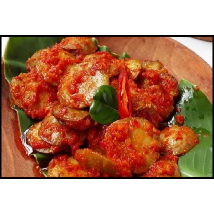 

Jengkol Balado Dan Rendang Teh Ana Mix Padang Sunda Style Pedas