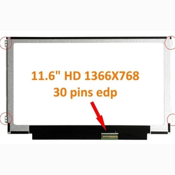 LED LCD Acer Aspire 3 A311-31 Series N16Q6 NT116WHM-N42 11.6" 30 pin DISKON