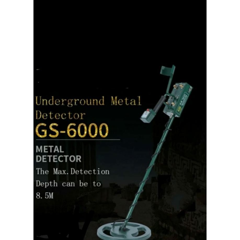 Metal Detector Underground Gs6000  / Pendeteksi Logam Bawah Tanah Ori