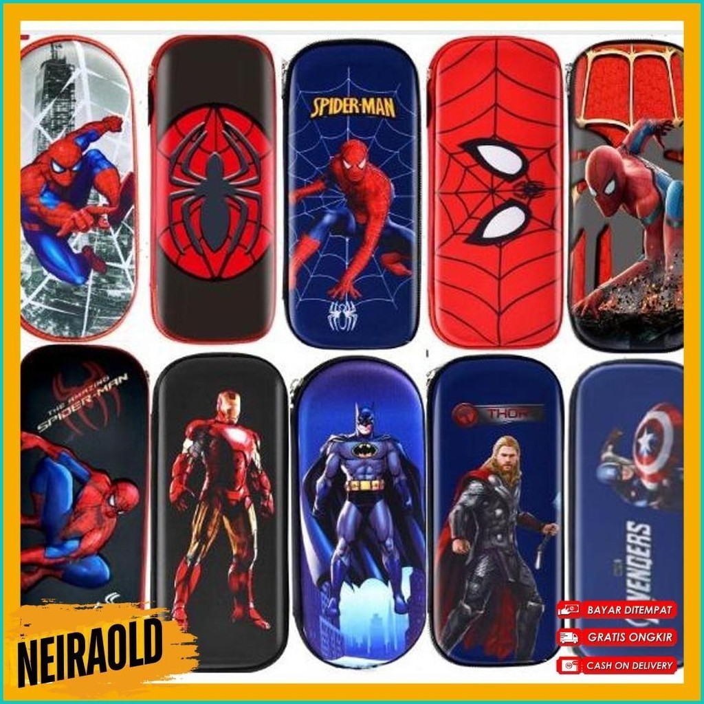 

Kotak Pensil Hard Case Anak Laki-Laki Karakter Super Hero Marvel (Lagi Diskon)