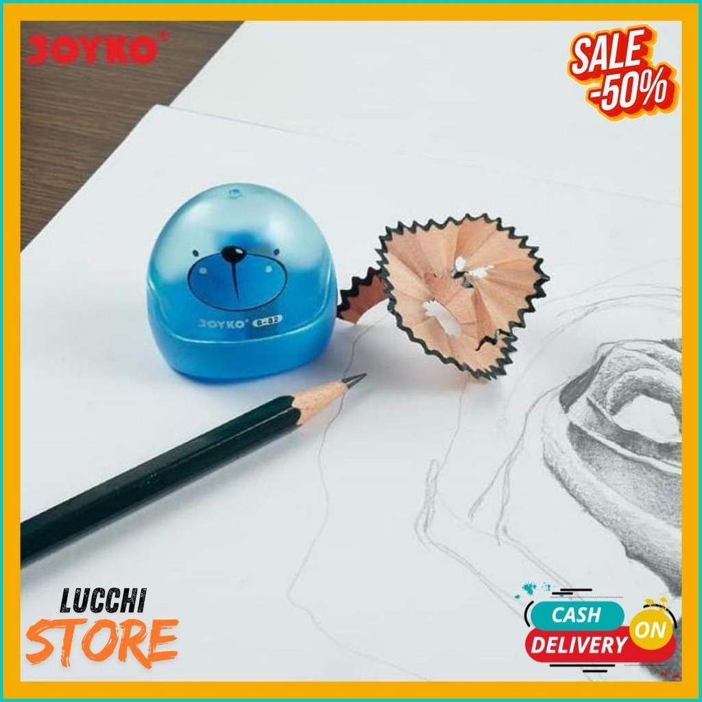 

Rautan/Sharpener Joyko B.82 Bear ( 1Pak/24Pcs ) (Lagi Viral)