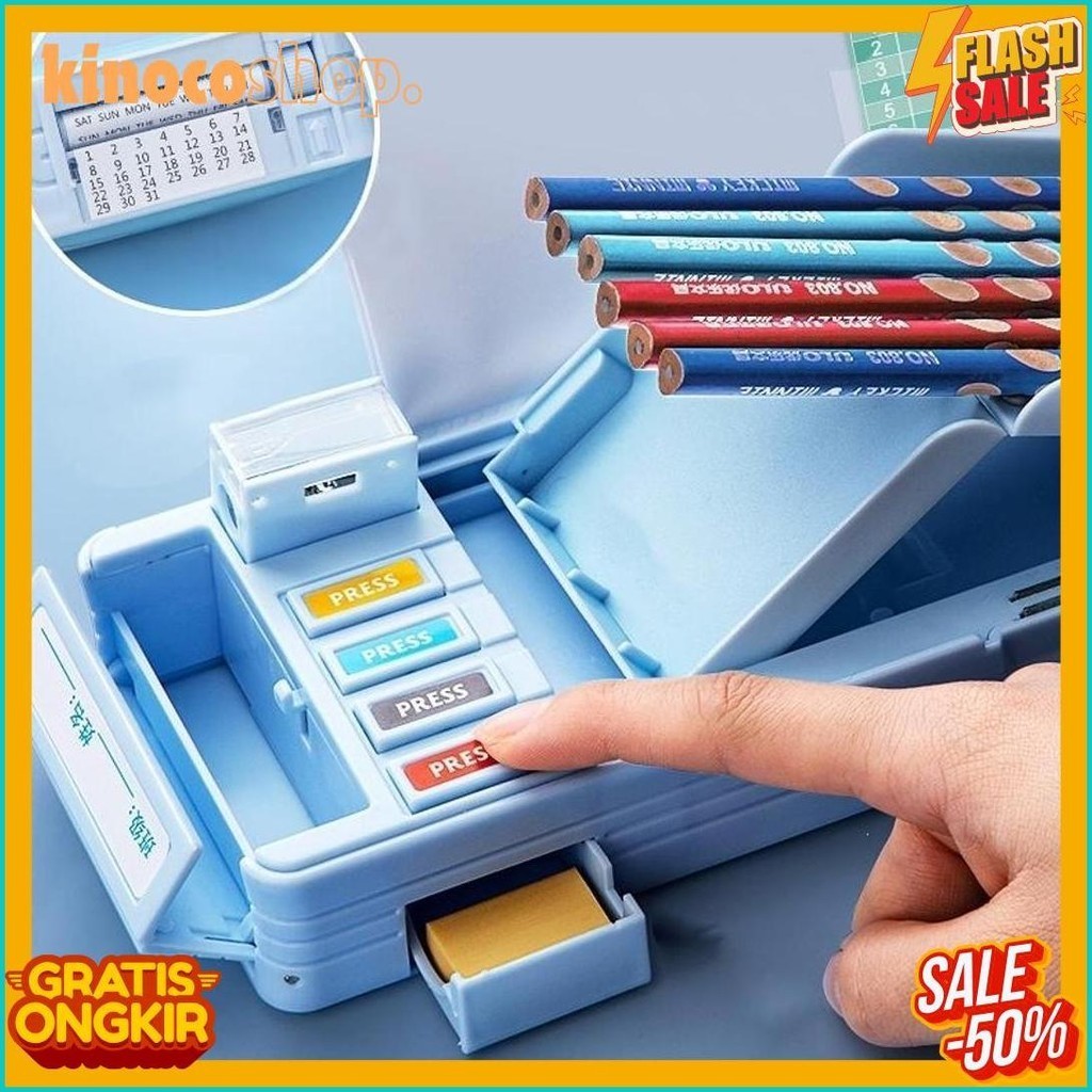 

Matougui Kotak Alat Tulis Multifungsi Berpenampilan Tinggi Dengan Banyak Pola Dan Kotak Alat Tulis Berlapis Ganda (Murmer)