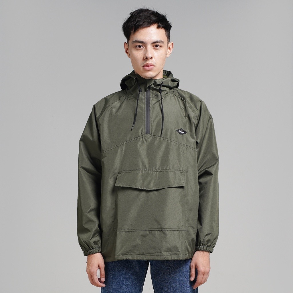 Lee Cooper Anorak Jacket Grant Olive