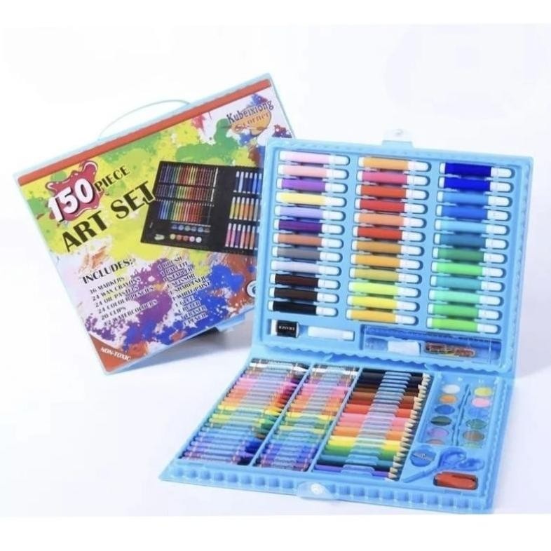 

Crayon Set Isi 150pcs / Mainan Kreatifitas / Edisi. PREMIUM - PT TOYS