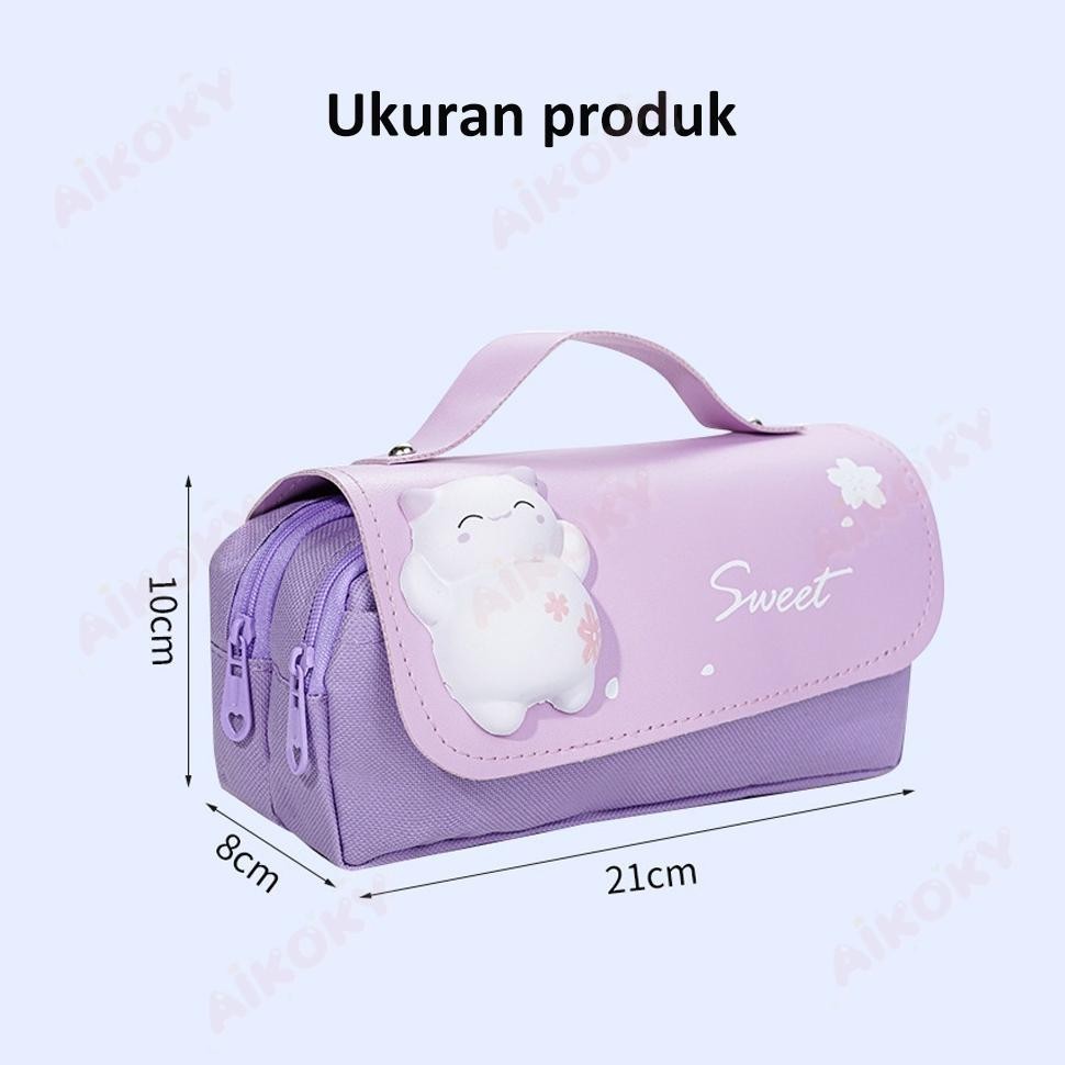 

Matougui Kotak Pensil Squishy/Kotak Pensil Anak/Pensil Case Kartun Lucu