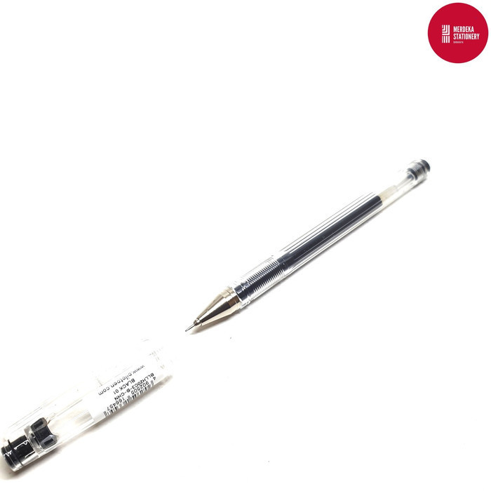 

Arom (Isi 12) Bolpen/Bolpoint/Pulpen Pilot Hi-Tech/Hitech Hitam/Biru 0.3Mm