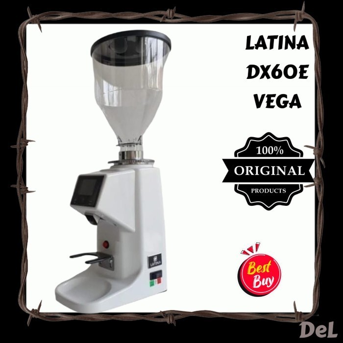 Alat Kopi Latina Vega Dx 60 E - Espresso Electric Coffee Grinder - Dx