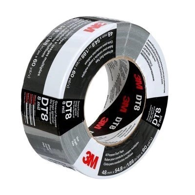 

3M DT8 All Purpose Duct Tape 48mm x 25 yard - Silver