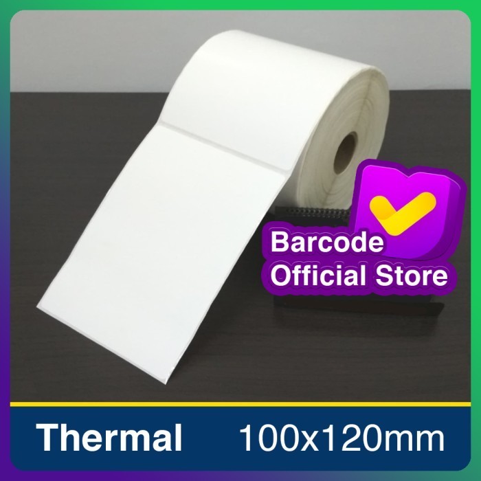 

LABEL DE 100 X 120 KERTAS STICKER THERMAL 100x120 mm 500pcs