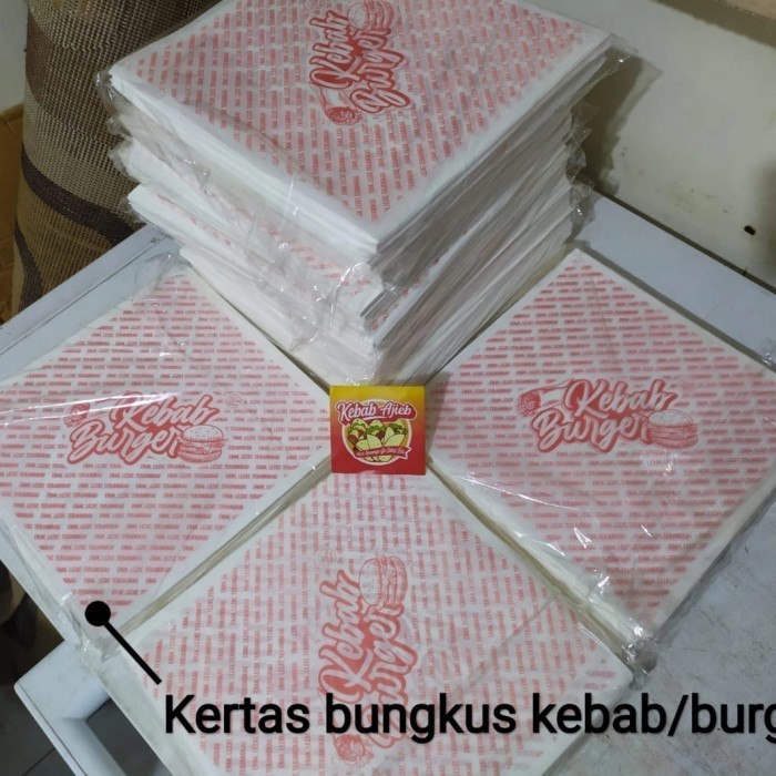 

kertas bungkus kebab & burger
