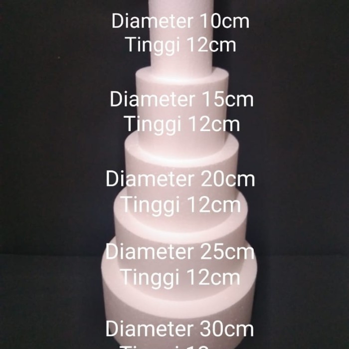 

Dummy Cake Styrofoam Set Sesuai Gambar H