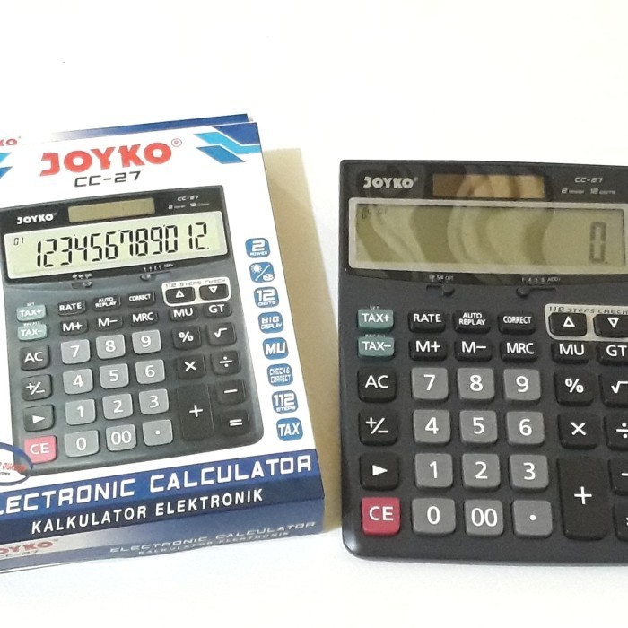 

Calculator/Kalkulator CC-27/12 digits