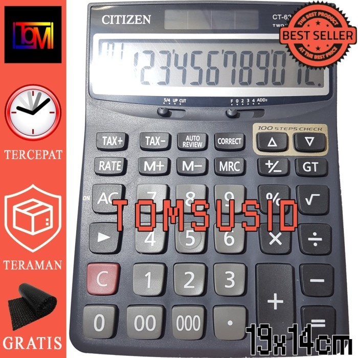 

Kalkulator CT628 Calculator 12 Digit