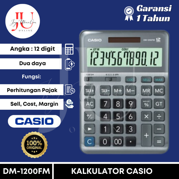 

Calculator DM 1200FM