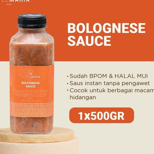 

Littlemaria Bolognaise Sauce/Saus Bolognaise 500G